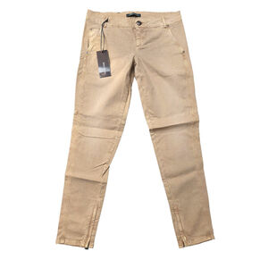 Ermanno Scervino Tan Light Brown Base Skinny Pants Jeans Sz 26 NWT